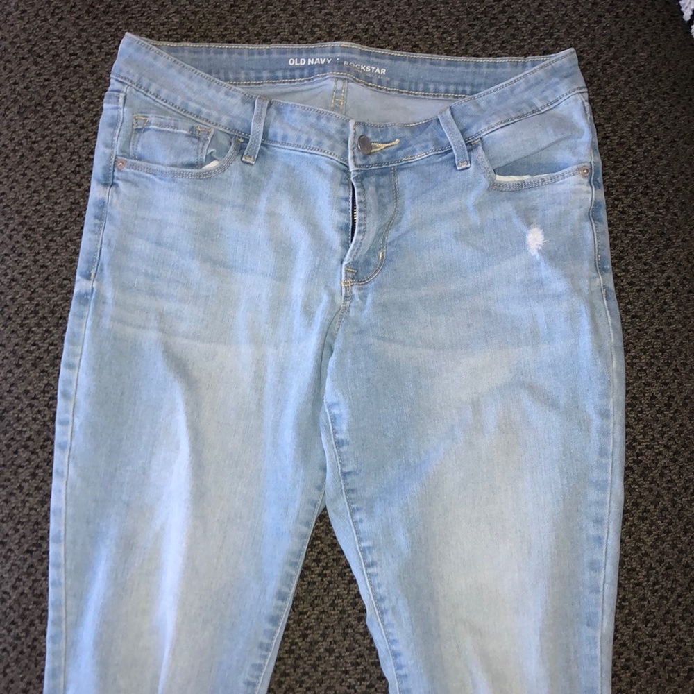 Light blue jeans